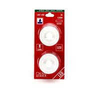 Konstsmide 1987-450 2 Bougies Chauffe-Plat + Interrupteur + 2 LED Violet 3 V