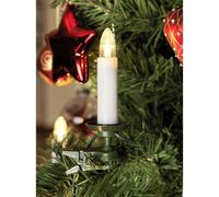Konstsmide 2010-020 Eclairage pour arbre de Noël pour lintérieur sur secteur Nombre de lumière 16 LED blanc chaud Longueur éclairée: 7.5 m
