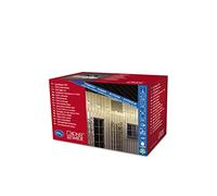 Konstsmide 2378-100 Guirlande d'Eclairage de Jardin Party Extérieur 80 LEDs 24 V 10 Lampes Câble Noir