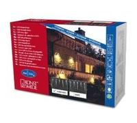 KONSTSMIDE 2746-102 RIDEAU LUMINEUX 16 STALACTITES + 24 LED CHAUD + CÂBLE BLANC 24 V Incolore G