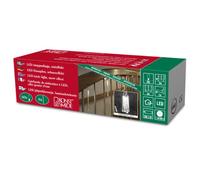 Konstsmide 2760-103 Illumination 6 Bâtons + 60 LED Blanc Chaud + Câble Transparent 1,5 V