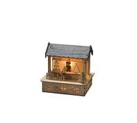 Konstsmide 2823-100 Lanterne-Tempête à LED Style Charles Dickens, Plastique/, 0.3 W, Blanc, 20 x 12.8 x 27.5 cm