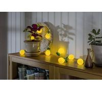 Konstsmide 3126-383 Guirlande lumineuse à motifs ananas pour l'intérieur à pile(s) Nombre de lumière