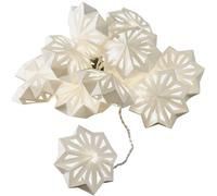 Konstsmide 3192-103 Guirlande lumineuse à motifs flocon de neige pour l'intérieur sur secteur LED blanc chaud Longueur éclairée