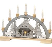 Konstsmide 3261-320 Silhouette à LED crèche blanc chaud LED