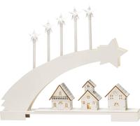 Konstsmide 3284-210 Arche en bougie étoile blanc chaud LED blanc