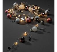 Konstsmide 3291-503 Guirlande lumineuse perles pour l'intérieur à pile(s) Nombre de lumière 20 LED b