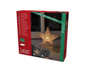 Konstsmide 3552-800 Étoile, Métal, 25 W, Blanc, 42 x 12 x 40 cm