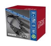 Konstsmide 3607-007 Chronomètre 9 h pour Toutes les Articles de Konstsmide Extérieures Câble Noir Doux