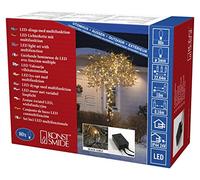 Konstsmide 3614-800 Guirlande Lumineuse à Micro LED, Plastique, 4.8 W, Or