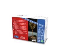 Konstsmide 3640-810 Guirlande Lumineuse à LED, Bois, 4 W, Clair, 1772 x 1 x 1 cm