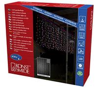 Konstsmide 3675-503 Décoration de Noël Rideau Lumineux Acrylique Multicolore