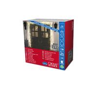 Konstsmide 3732-100 Guirlande Grappe 320 Micro LED Blanc Chaud + Câble Noir 24 V