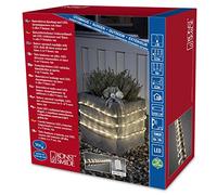Konstsmide 3744-100 Tube Lumineux Extérieur sur Pile 96 LEDs Blanc Chaud