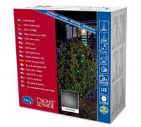 Konstsmide 3749-500 Filet Lumineux Extérieur 64 LED Multicolore/Câble Noir