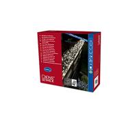 Konstsmide 3794-100 Cluster Guirlande d'Eclairage Extérieur 1160 Micro LEDs 24 V Blanc Chaud Câble Noir