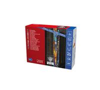 Konstsmide, 3813-502 Guirlande lumineuse micro LED givrée, 200 diodes multicolores, transformateur extérieur 30 V, câble blanc