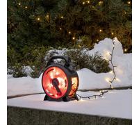 Guirlande Led Micro Blanc Chaud 600 Lampes 41,93m noir, rouge