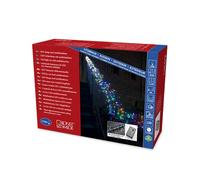 Konstsmide 3865-500 Cluster Guirlande Grappe à Micro LED, Plastique, 17 W, Or, 1630 x 1 x 1 cm