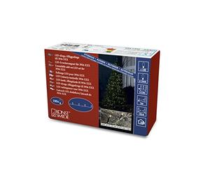 Konstsmide 3957-107 Système Compact à Micro LED Extension Guirlande Lumineuse, Plastique/, 3 W, Or, 1490 x 1 x 1 cm