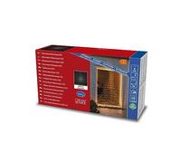 Konstsmide 4040-800 Filet lumineux LED « Triangle », 231 diodes ambrées, 30 V, extérieur (IP44), 3,6 W, câble noir