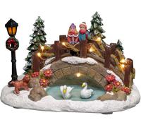 Konstsmide 4204-000 Décor à LED étang avec pont RVBB LED multicolore avec interrupteur