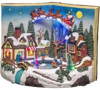 Konstsmide 4218-000 Décor à LED livre avec enfants RVBB LED multicolore alimentation au choix, avec interrupteur