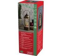 Konstsmide Décorations de Noël LED Boule à neige Lanterne Arbre Pick Up Camion Scène / Rempli d'eau / Intérieur Minuterie 5 heures / Fonctionne avec piles : 3 x AA 1,5 V (sauf ) / Lanterne de Noël 1