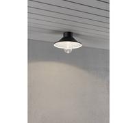 Konstsmide 552-750 Vega Plafonnier extérieur LED LED intégrée 8 W noir