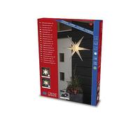 Konstsmide 5972-200 Étoile de Noël étoile blanc chaud LED blanc chaud CEE: G (A - G) dimmable