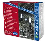 Konstsmide 6060-200 Mini guirlande lumineuse pour l'extérieur sur secteur Nombre de lumière 120 LED blanc froid Longue