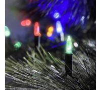 Konstsmide 6060-500 Mini guirlande lumineuse pour l'extérieur sur secteur Nombre de lumière 120 LED multicolore Longue