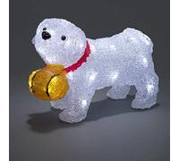 Konstsmide 6130-203 Saint-Bernard à LED, Acrylique/, 1.92 W, Blanc,