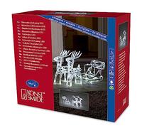 Konstsmide 6192-203 Eclairage avec Traîneau avec 2 Rennes LED Acrylique Blanc