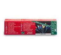 KONSTSMIDE 6301-500 MINI GUIRLANDE 20 LED MULTICOLORES RETRO DESIGN + CÂBLE VERT 230 V Incolore G