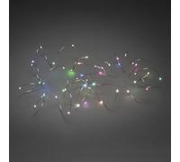 Konstsmide 6330-590 Micro guirlande lumineuse pour l'intérieur sur secteur Nombre de lumière 50 LED RVB Longueur éclairée: 4.9 m