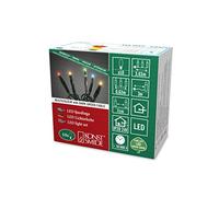Konstsmide 6350-520 Guirlande Lumineuse à Micro LED, Plastique, 1 W, Blanc, 363 x 1 x 1 cm