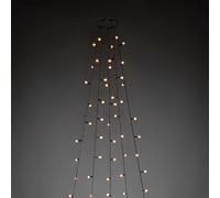 Konstsmide 6367-820 Lampe LED pour sapin pour lintérieur CEE: G (A - G) sur bloc dalimentation Nombre de lumière 150 LED ambré Longueur éclairée: 1.8 m