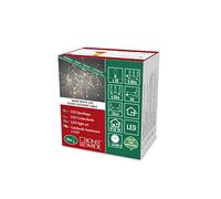 Konstsmide 6386-190 Guirlande Lumineuse à LED Effet Gouttes, Plastique/, 2 W, Blanc, 990 x 1 x 1 cm