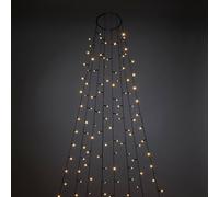 Konstsmide 6394-820 Lampe LED pour sapin pour lextérieur CEE: G (A - G) sur bloc dalimentation Nombre de lumière 240 LED ambré Longueur éclairée: 2.4 m