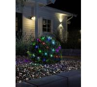 Konstsmide 6430-590 Micro guirlande lumineuse pour l'extérieur sur secteur Nombre de lumière 50 LED RVB Longueur éclairée: 4.9