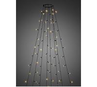 Konstsmide 6521-870 Lampe LED pour sapin avc commande par application pour lextérieur CEE: E (A - G) sur secteur Nombre de lumière 400 LED ambré