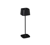 Konstsmide 7814-750 Éclairage de Table extérieur, Aluminium, 2.2 W, Noir, 10 x 10 x 36 cm