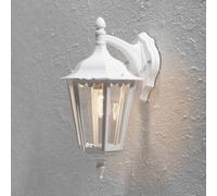 Konstsmide Applique extérieur FIRENZE, dimmable, blanc, Aluminium, Maison de campagne / Rustique, Applique Exterieur