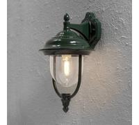 Konstsmide Applique extérieur PARMA, dimmable, vert, Aluminium, Maison de campagne / Rustique, Applique Exterieur