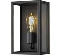 Konstsmide Carpi 7347-750 Applique extérieure, Applique Ampoule à économie dénergie, Ampoule à incandescence, LED E27 noir