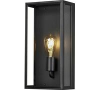 Konstsmide Carpi 7349-750 Applique extérieure, Applique Ampoule à économie d'énergie, Ampoule à incandescence, LED E27 noir