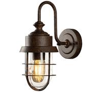 Konstsmide Cerignola Rost 7351-970 Applique extérieure E27 marron rouille