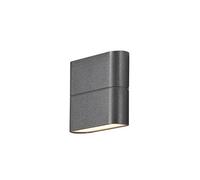 Konstsmide CHIERI 7972-370 Applique murale d'extérieur en aluminium anthracite 6 W LED 450 lm