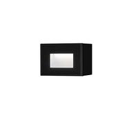 Applique D'extérieur Led Chieri, 12 X 8 Cm, Noire Noir